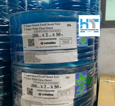 Màn nhựa PVC màu xanh trong REF106 - 3003 (loại trơn)